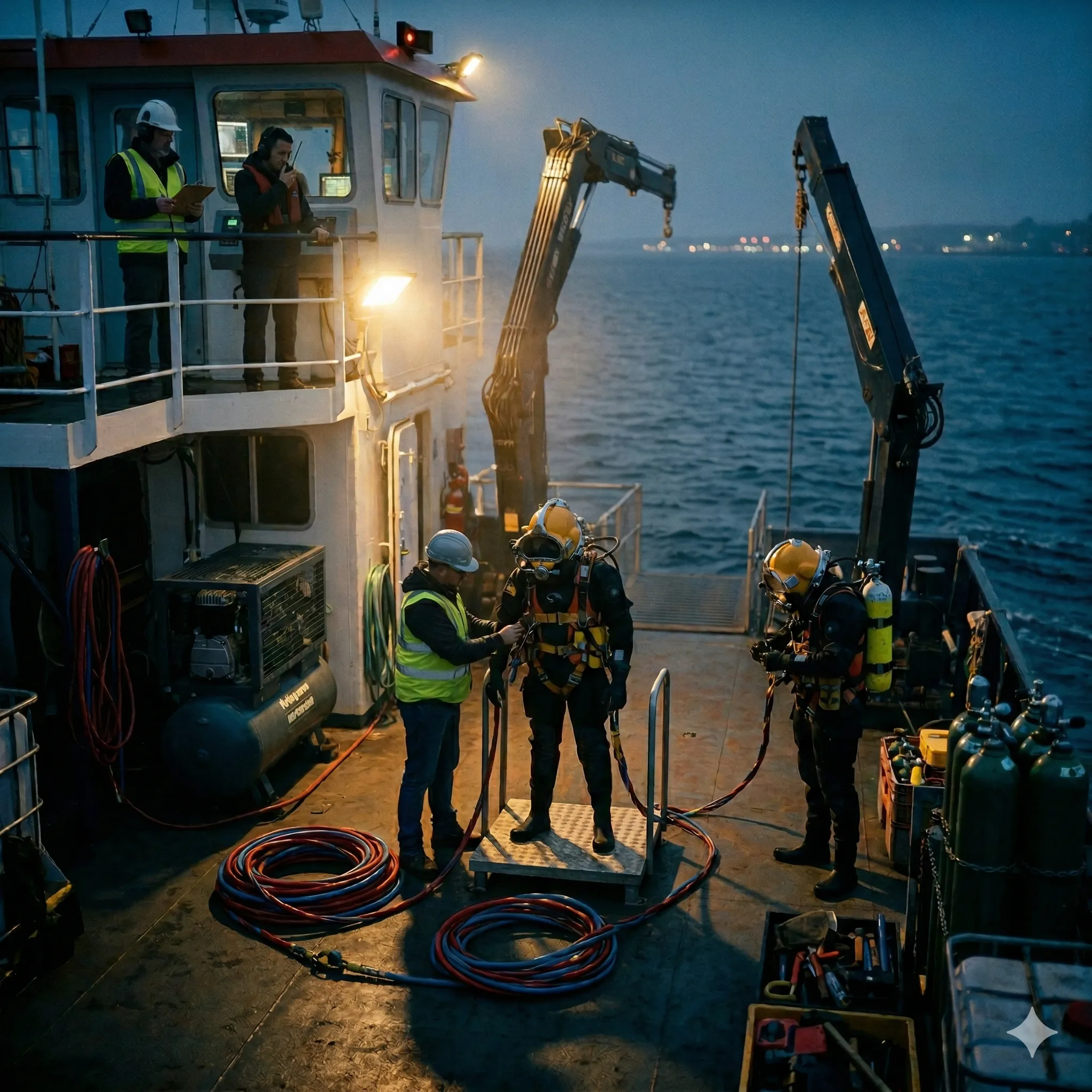 Operaciones de buceo e ingeniería marítima Ingesub SpA